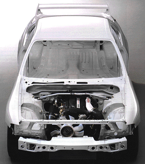 R33 Nissan Skyline GT-R Chassis Picture